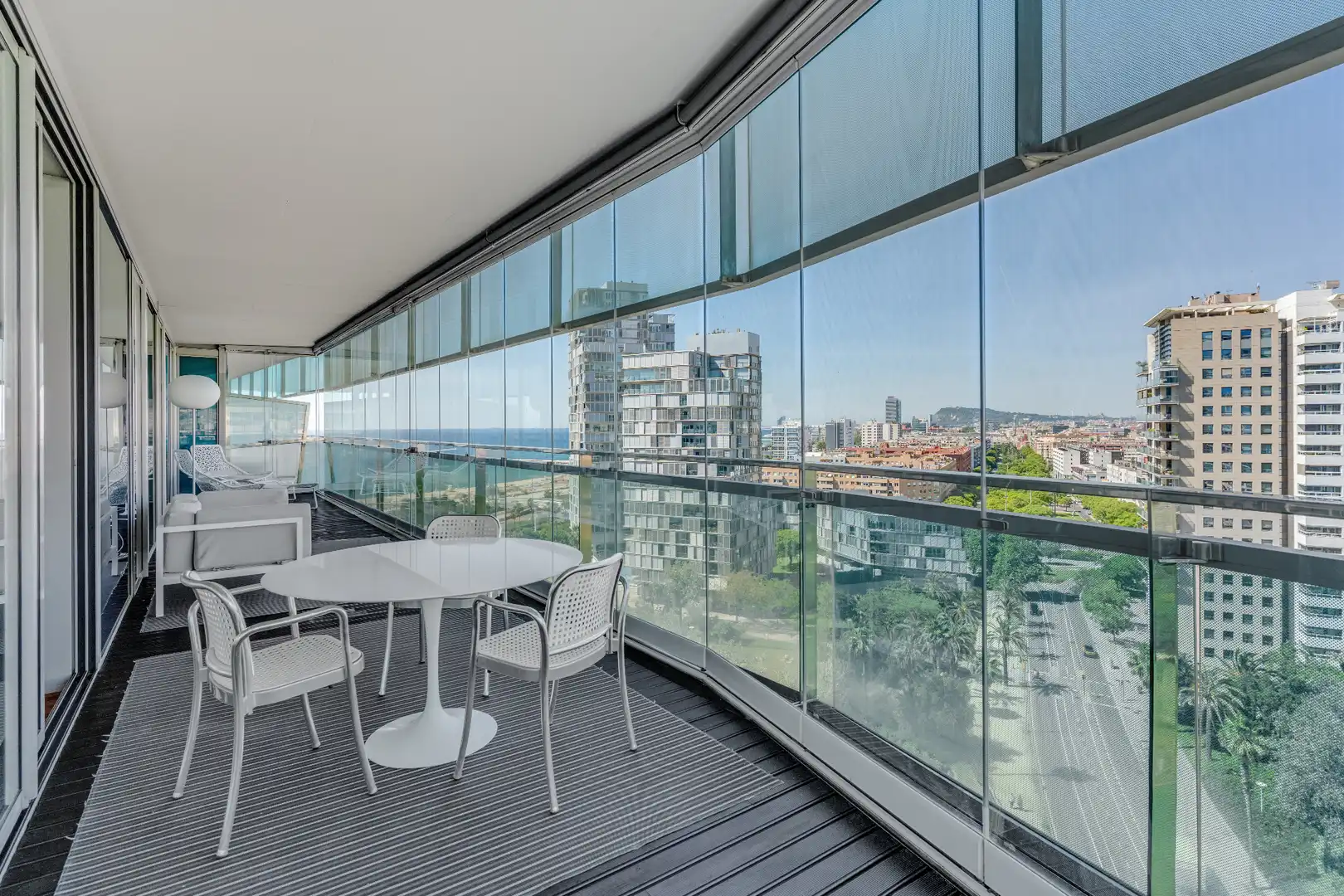 Terrace of Flat for sale in Barcelona  with Air Conditioner, Heating and Parquet flooring