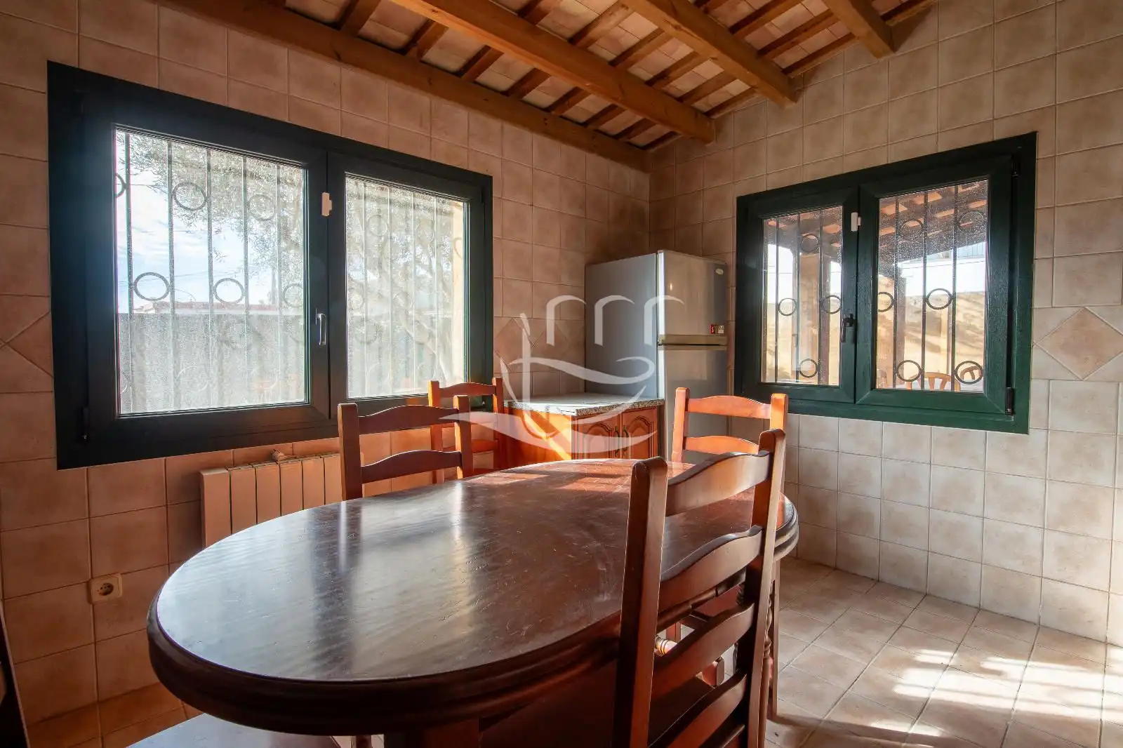 Cocina de Casa o chalet en venta en Mont-ras con Piscina y Alarma