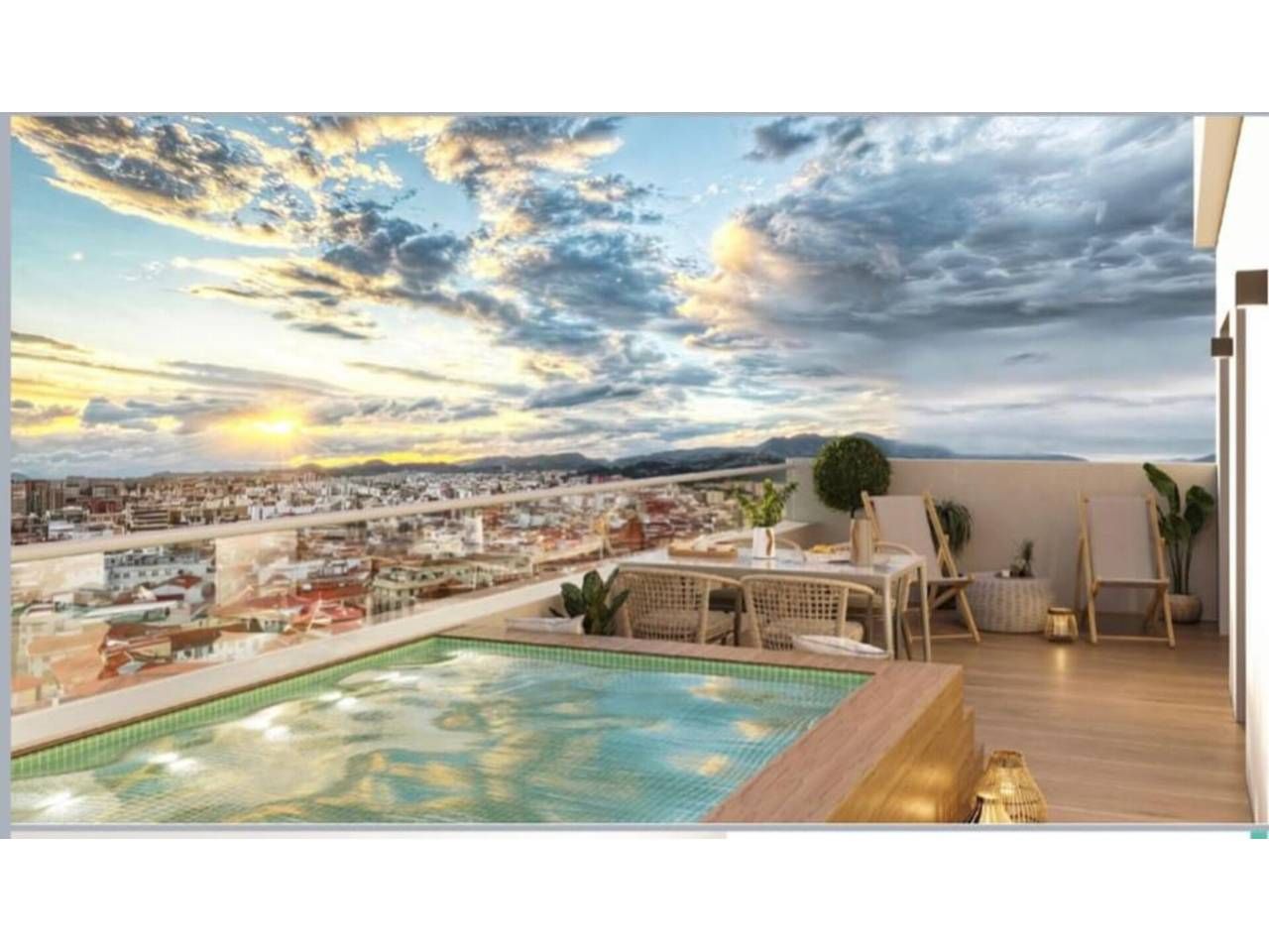 Exterior view of Attic for sale in  Sevilla Capital  with Air Conditioner, Heating and Terrace