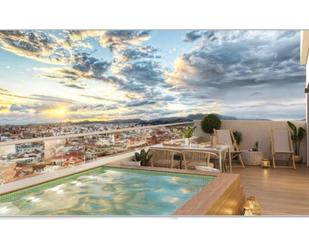 Exterior view of Attic for sale in  Sevilla Capital  with Air Conditioner, Heating and Terrace