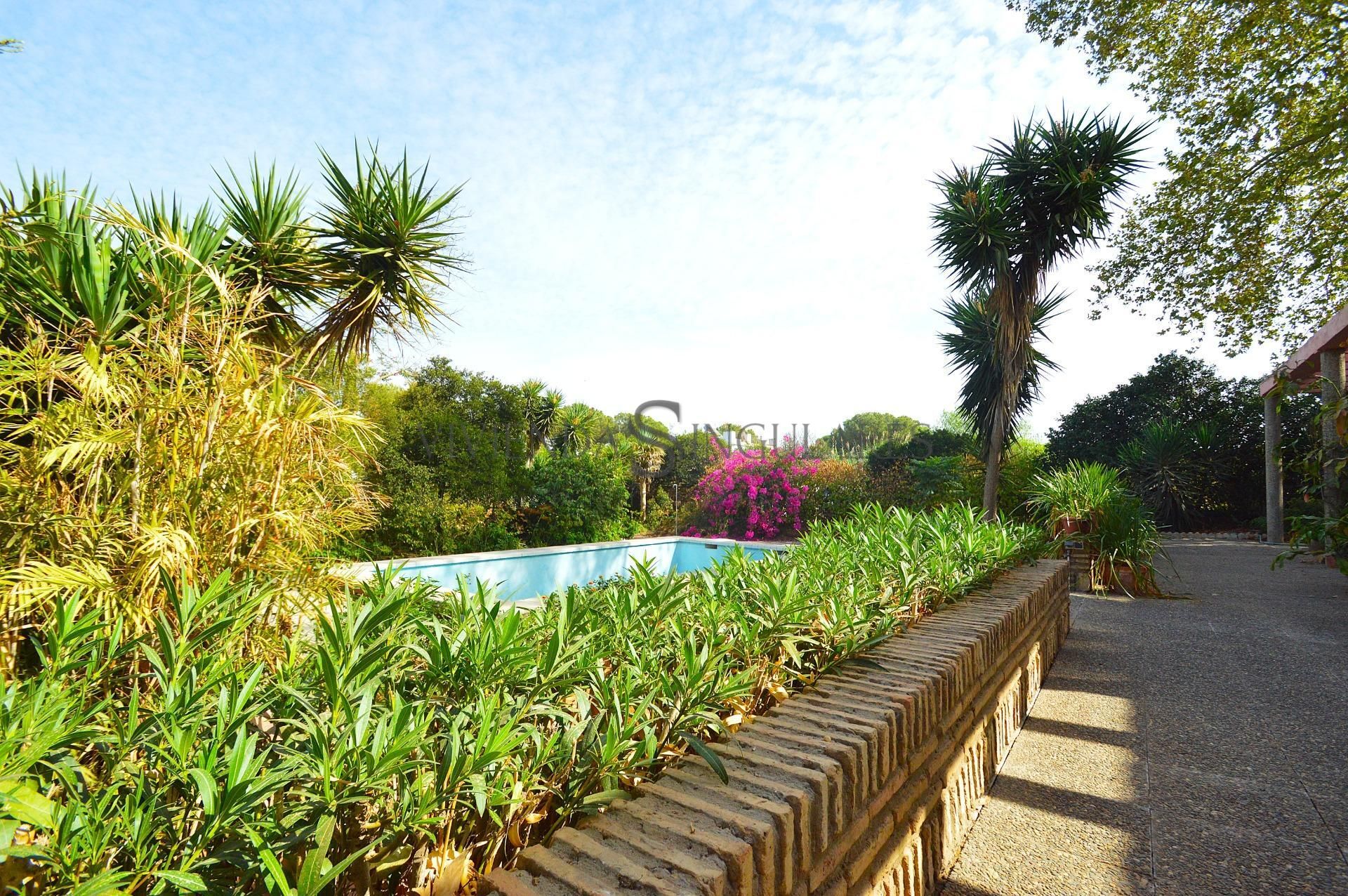 Swimming pool of House or chalet for sale in Alcalá de Guadaira  with Air Conditioner, Heating and Private garden