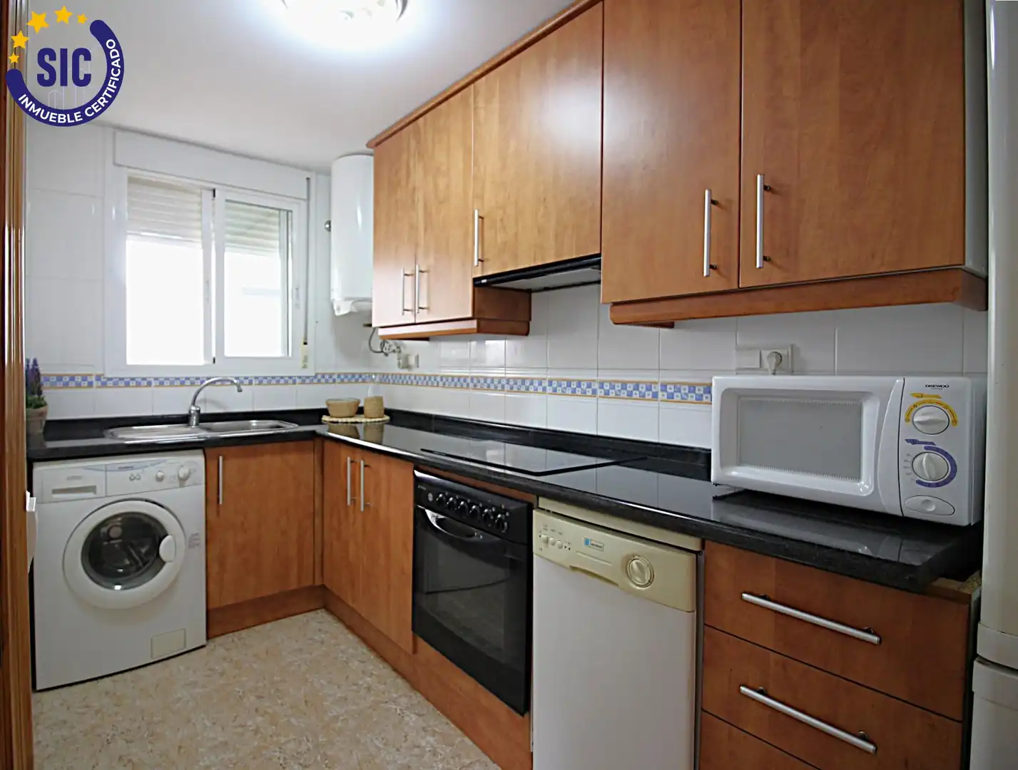 Cuina de Apartament en venda en Oropesa del Mar / Orpesa amb Terrassa, Traster i Moblat