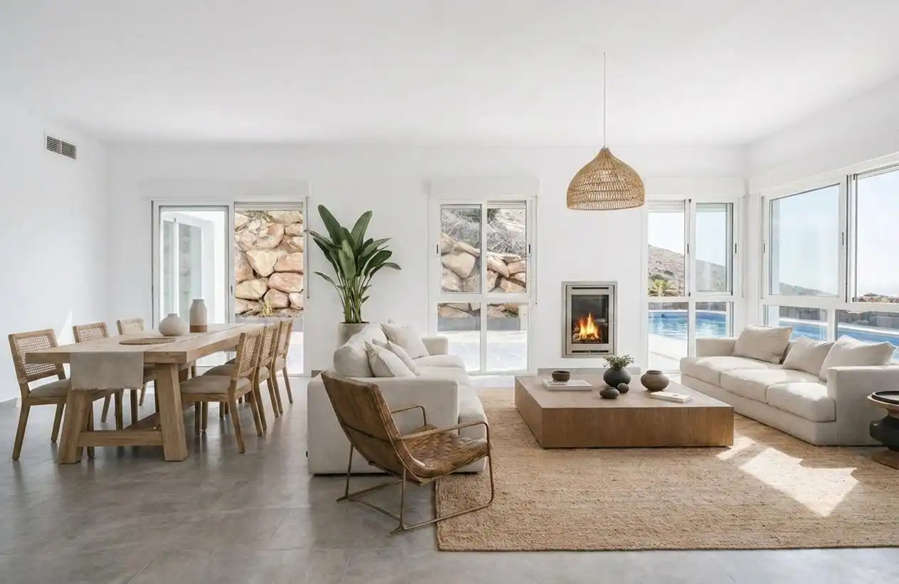 Sala de estar de Casa o chalet en venta en Vícar con Terraza y Piscina comunitaria