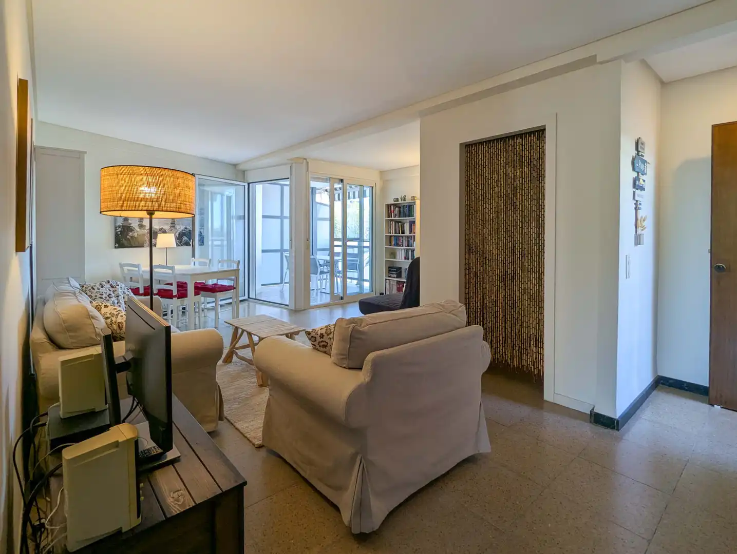 Sala de estar de Apartamento en venta en Salou con Terraza, Amueblado y Lavadora