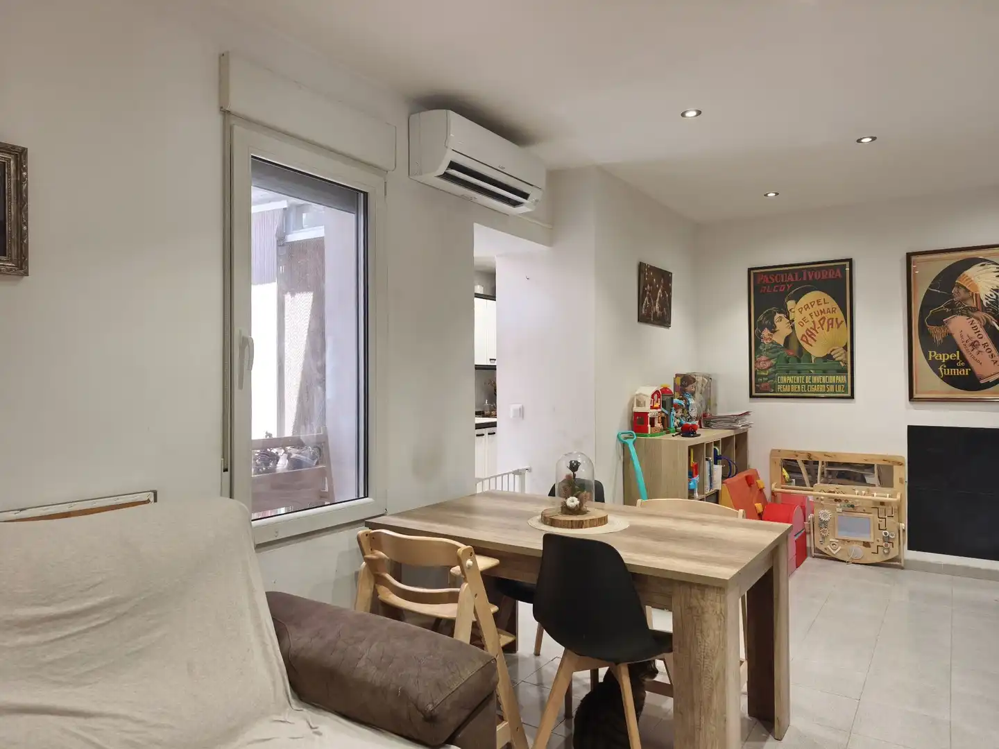 Sala de estar de Casa o chalet en venta en Alcoy / Alcoi con Aire acondicionado