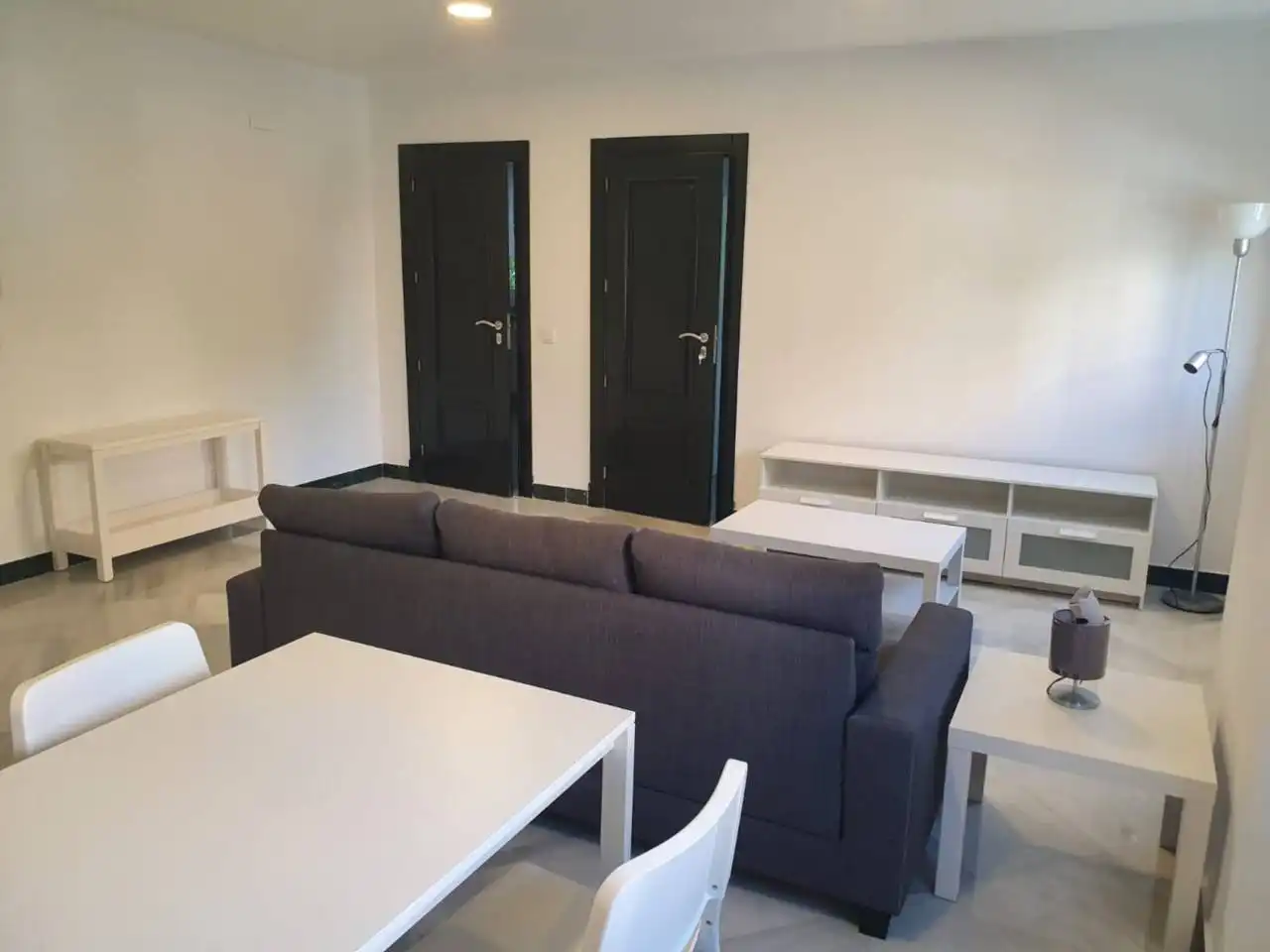 Sala de estar de Estudio de alquiler en Badajoz Capital