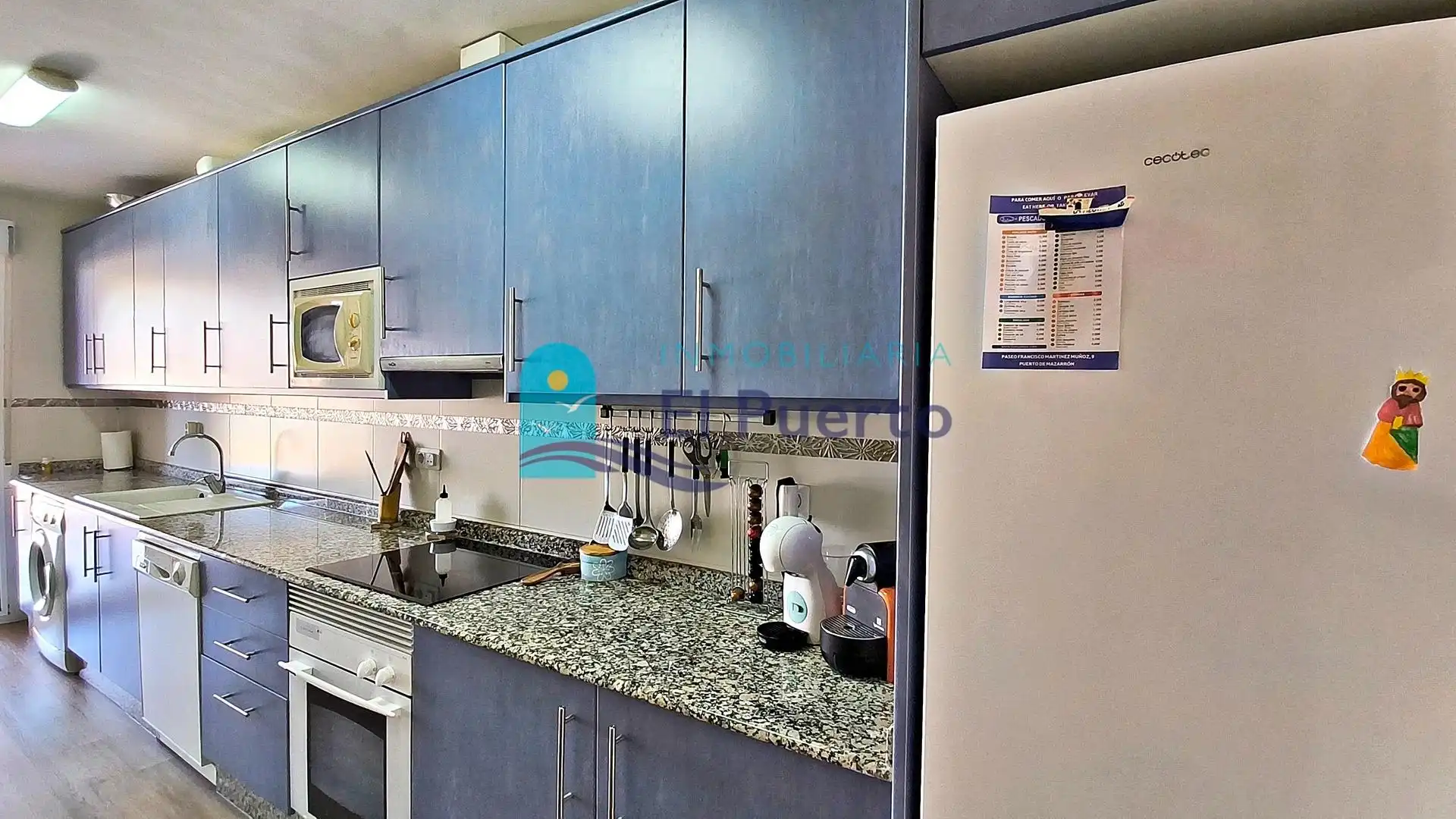 Cocina de Dúplex en venta en Cartagena con Terraza, Amueblado y Balcón