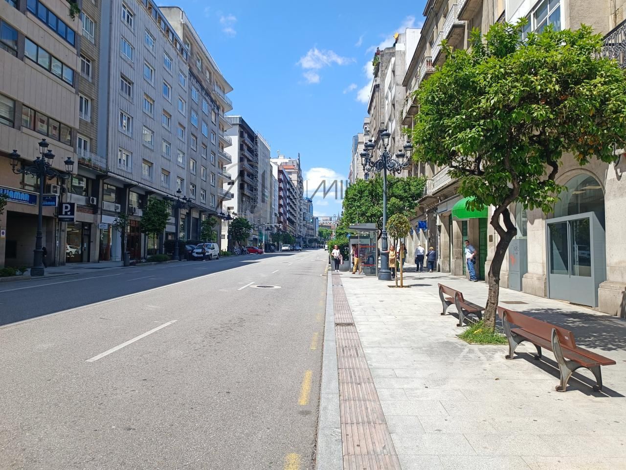 Vista exterior de Pis en venda en Vigo  amb Calefacció i Balcó