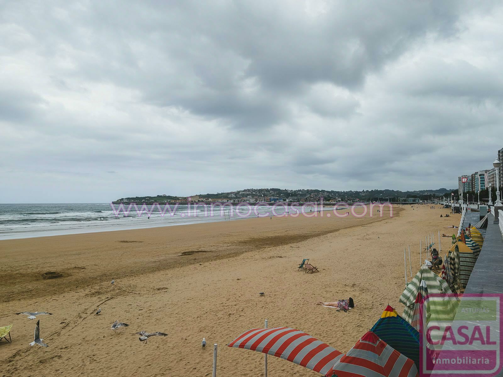Exterior view of Flat for sale in Gijón 