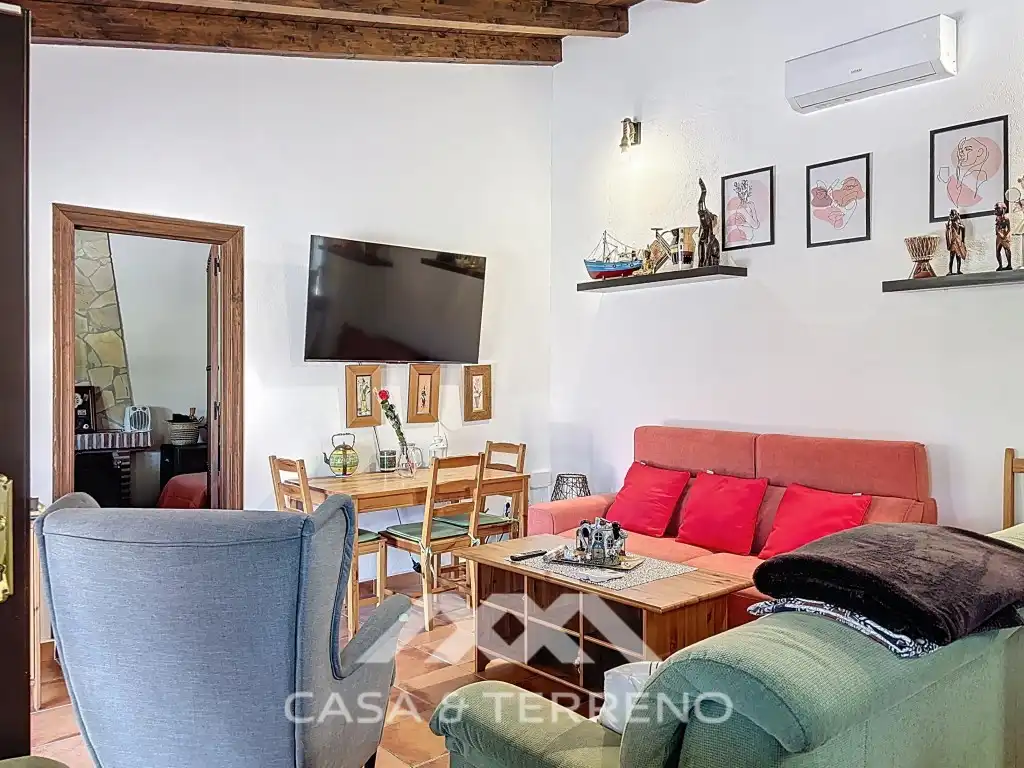 Living room of Country homes for sale in El Borge  with Air Conditioner and Swimming Pool