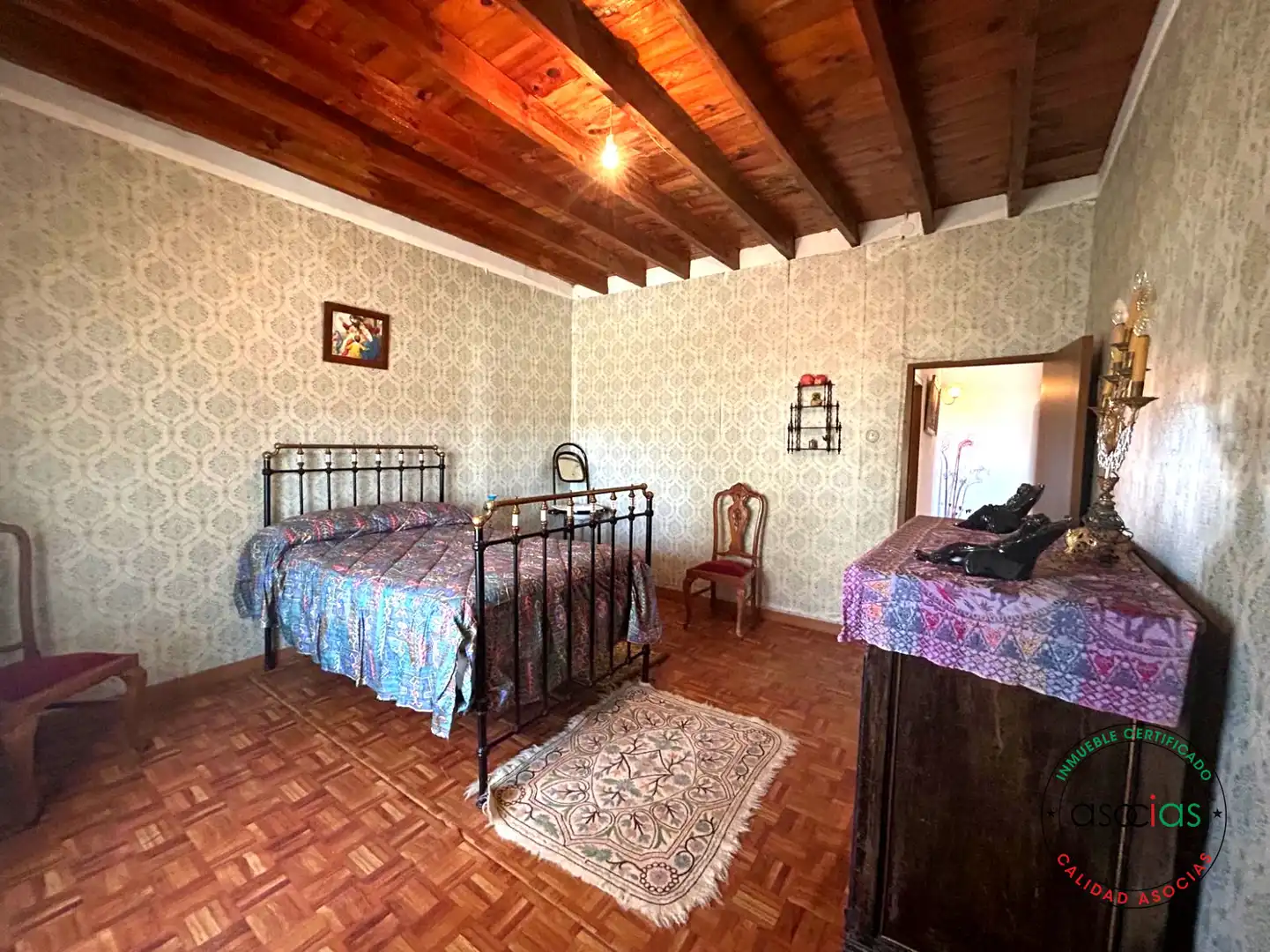 Habitación de Casa o chalet en venta en Santervás de Campos con Jardín privado y Amueblado