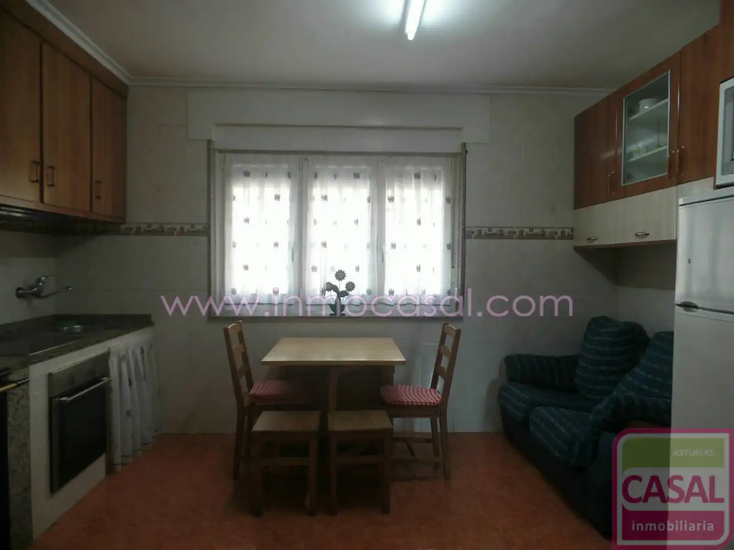 Schlafzimmer von Wohnung zur Miete in Siero mit Heizung und Möbliert