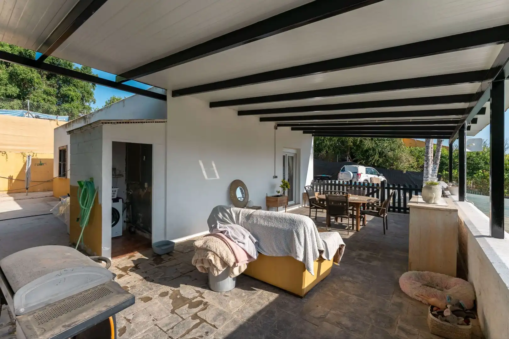 Terraza de Finca rústica en venta en Cártama con Aire acondicionado y Trastero