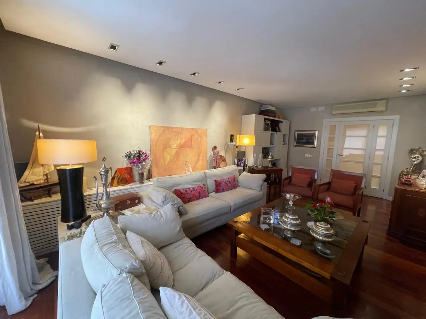Sala de estar de Piso en venta en Barcelona con Calefacción