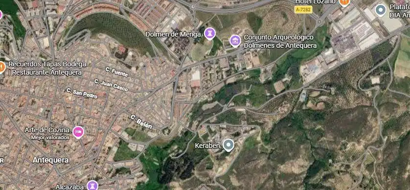 Vista exterior de Piso en venta en Antequera