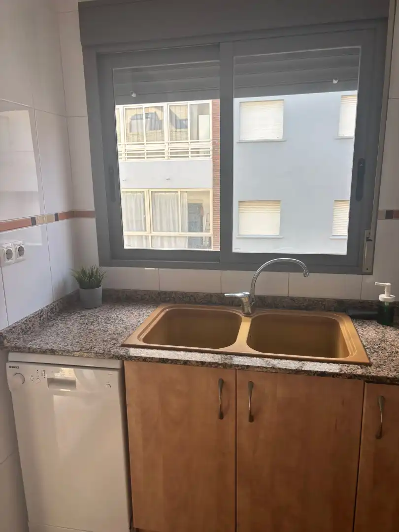 Küche von Wohnung zur Miete in Sagunto / Sagunt mit Klimaanlage, Möbliert und Ofen