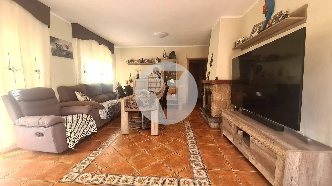 Sala d'estar de Casa o xalet en venda en Vacarisses amb Calefacció i Terrassa