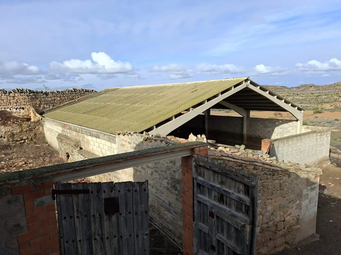 Vista exterior de Finca rústica en venta en Caspe