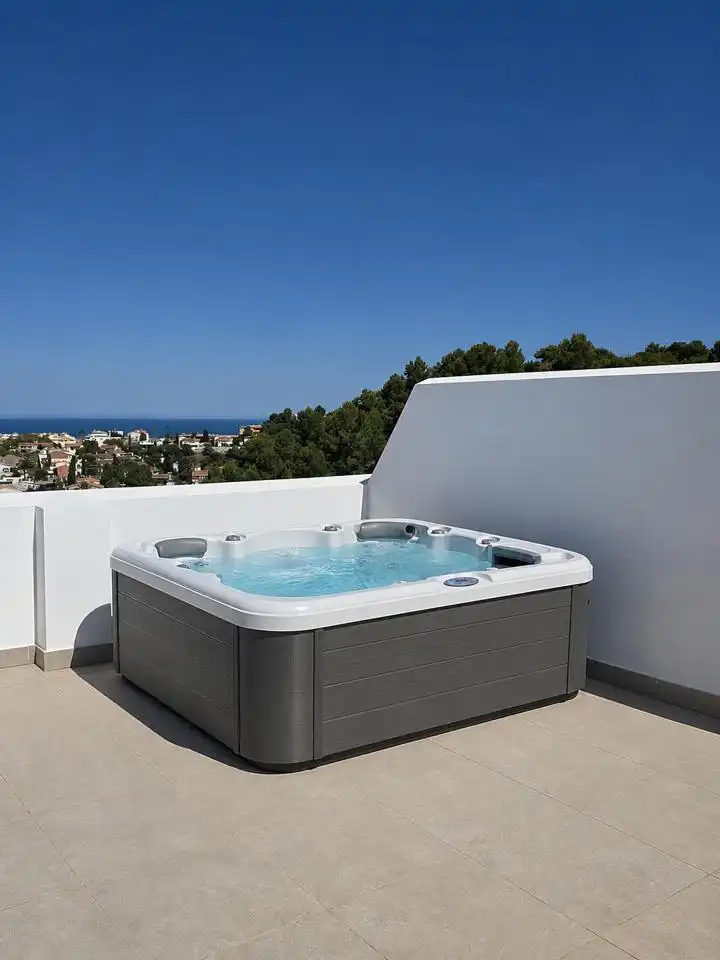 Terraza de Piso de alquiler en Fuengirola con Aire acondicionado, Terraza y Trastero