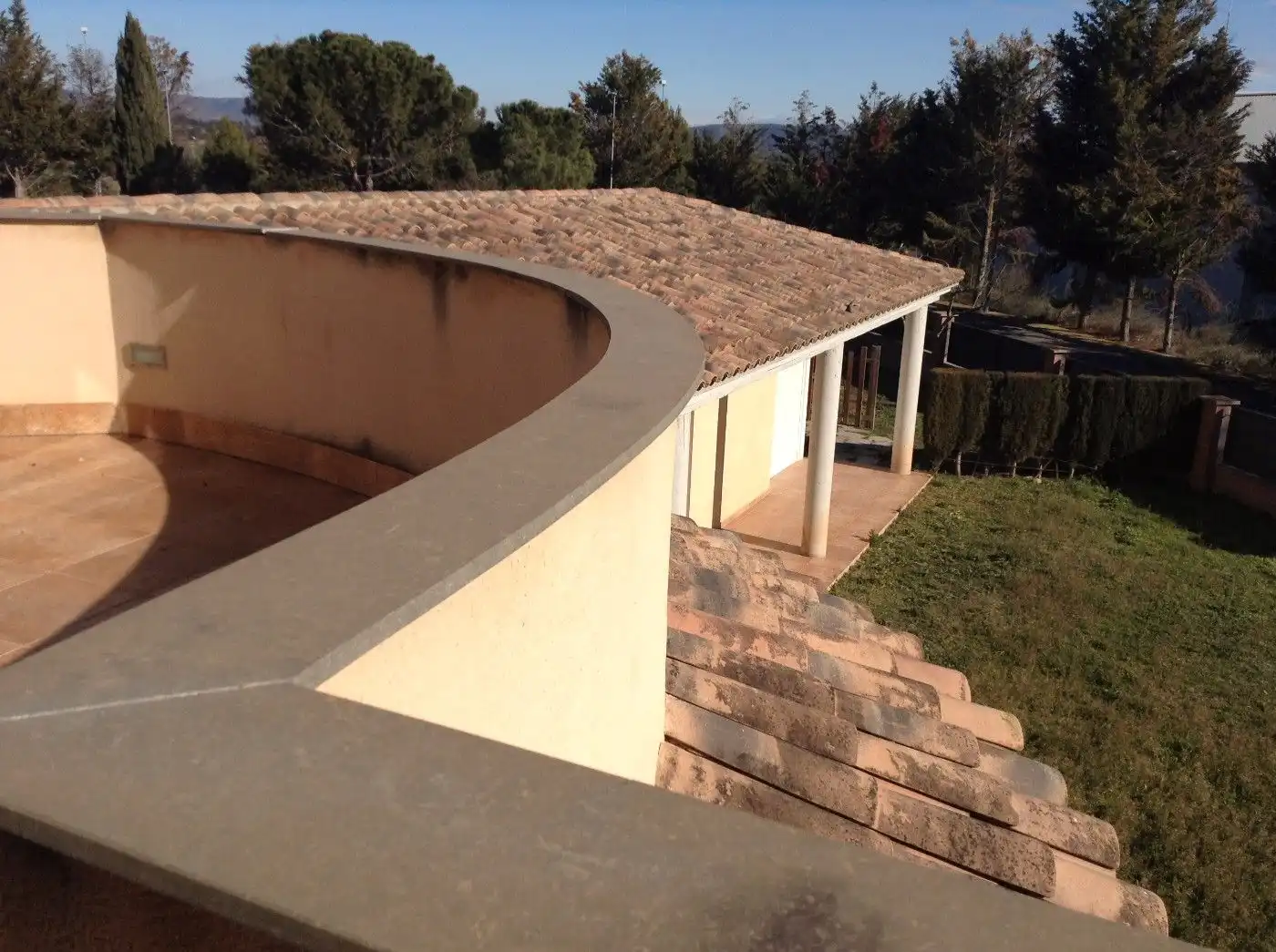 Vista exterior de Casa o xalet en venda en Igualada amb Aire condicionat, Calefacció i Jardí privat