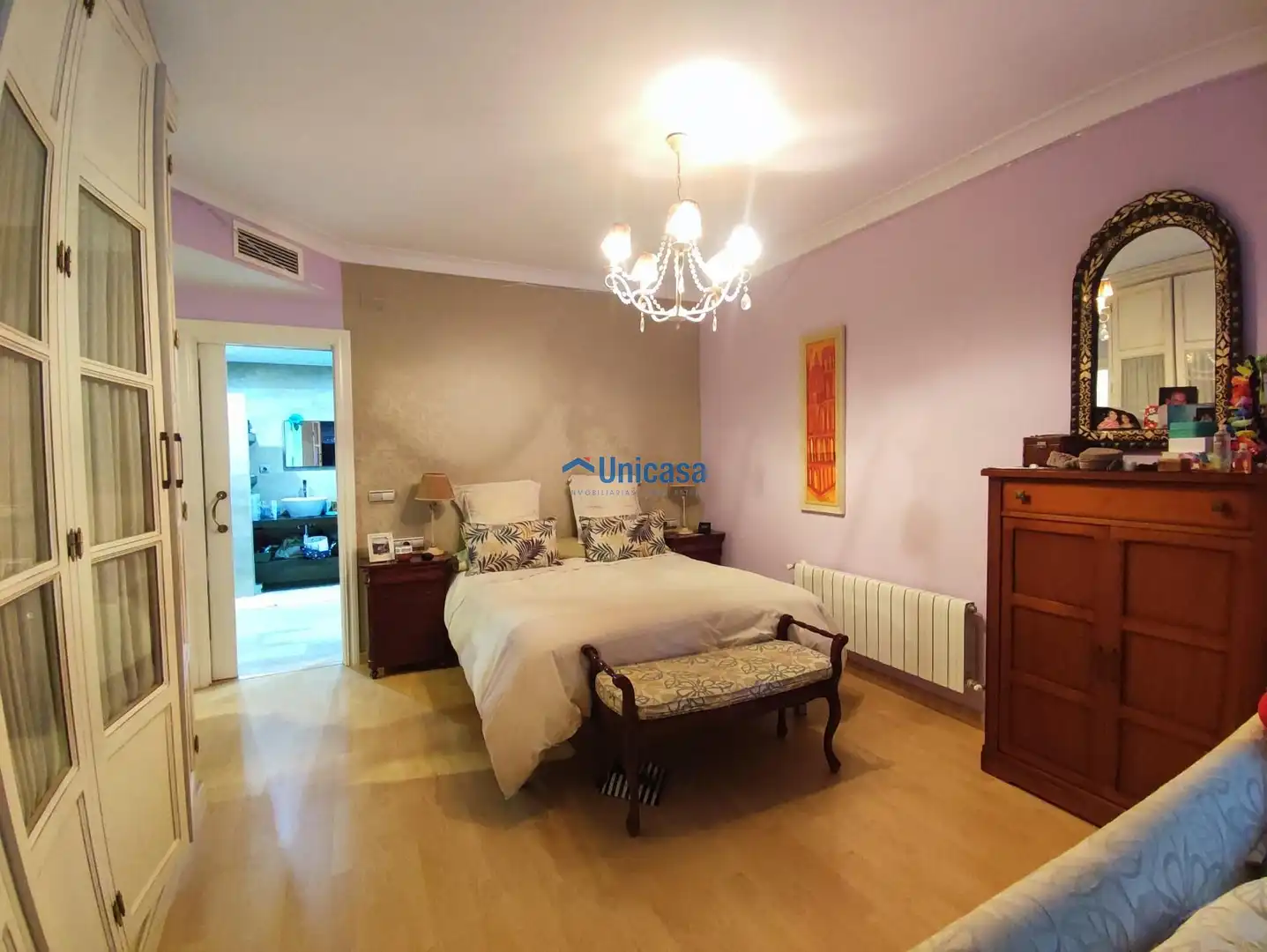Bedroom of Houses for sale in Málaga  with Air Conditioner, Heating and Private garden