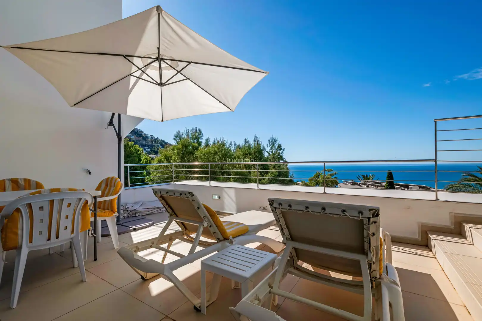 Terraza de Casa adosada en venta en Altea con Aire acondicionado, Jardín privado y Terraza