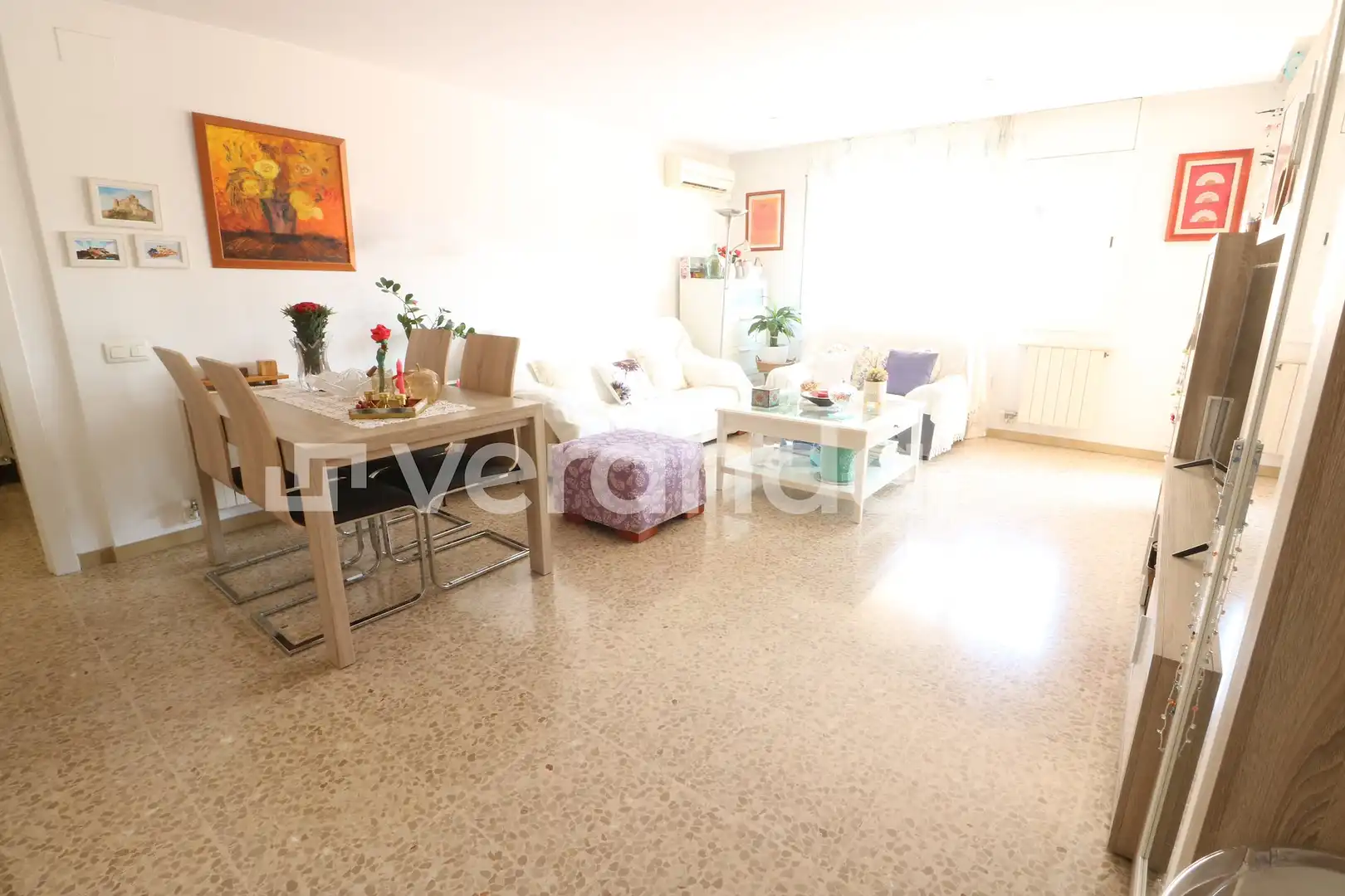 Sala d'estar de Pis en venda en Ripollet amb Aire condicionat, Calefacció i Terrassa