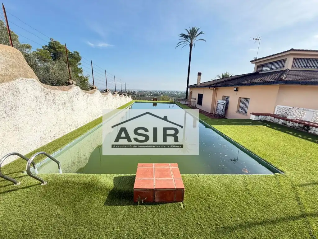 Piscina de Casa o chalet en venta en Alzira con Aire acondicionado, Terraza y Piscina