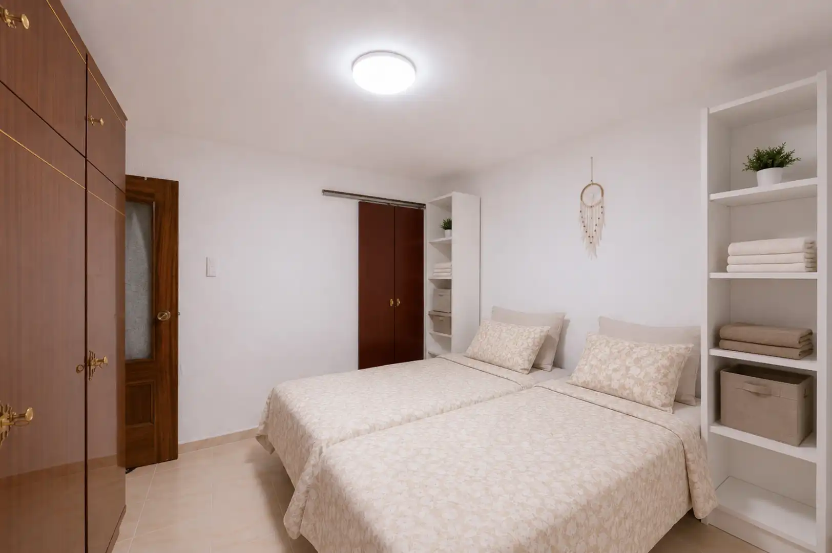 Schlafzimmer von Wohnung zum Verkauf in Madrid mit Klimaanlage, Heizung und Terrasse