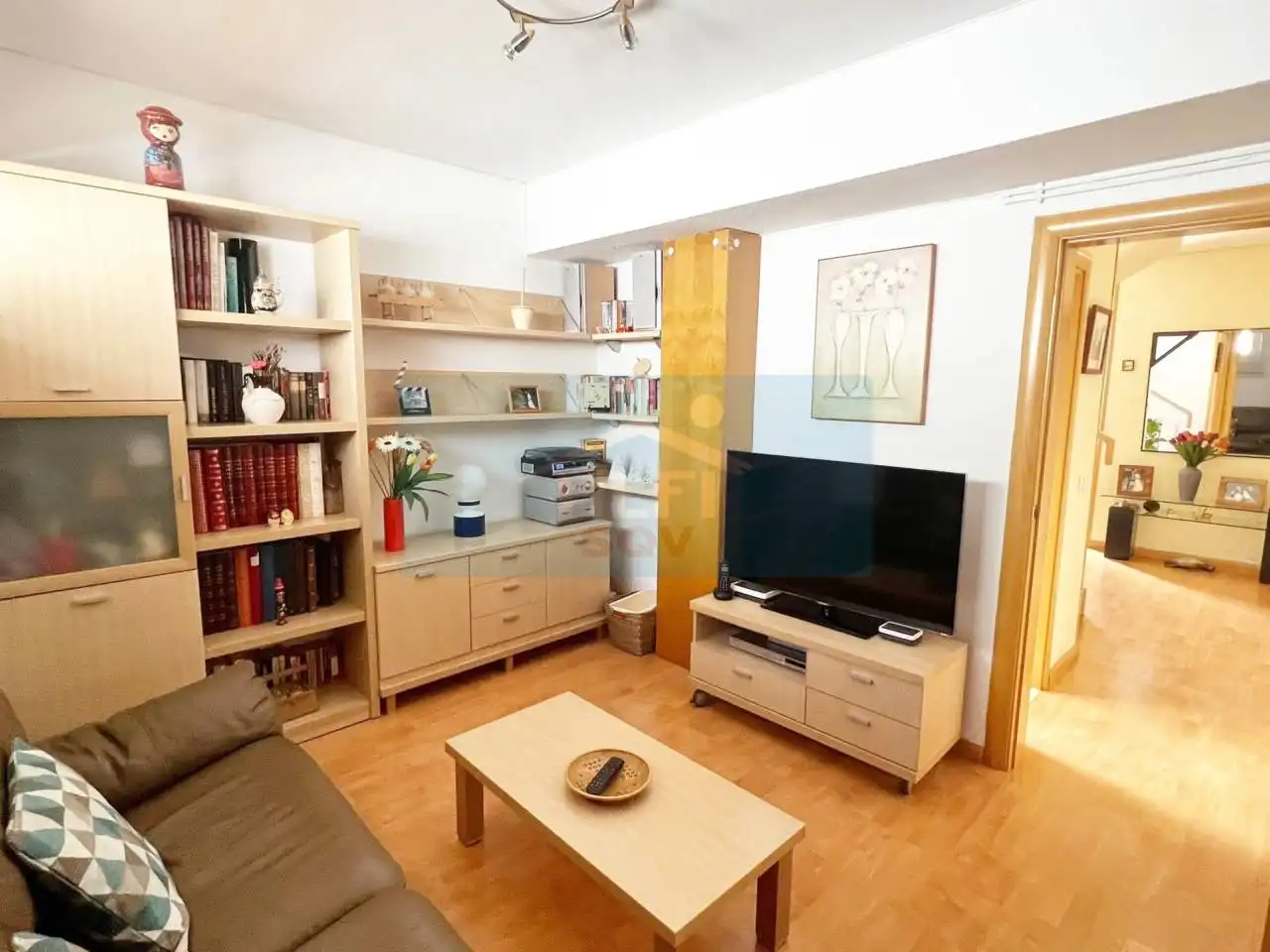 Living room of Houses for sale in Sant Quirze del Vallès  with Air Conditioner, Heating and Private garden