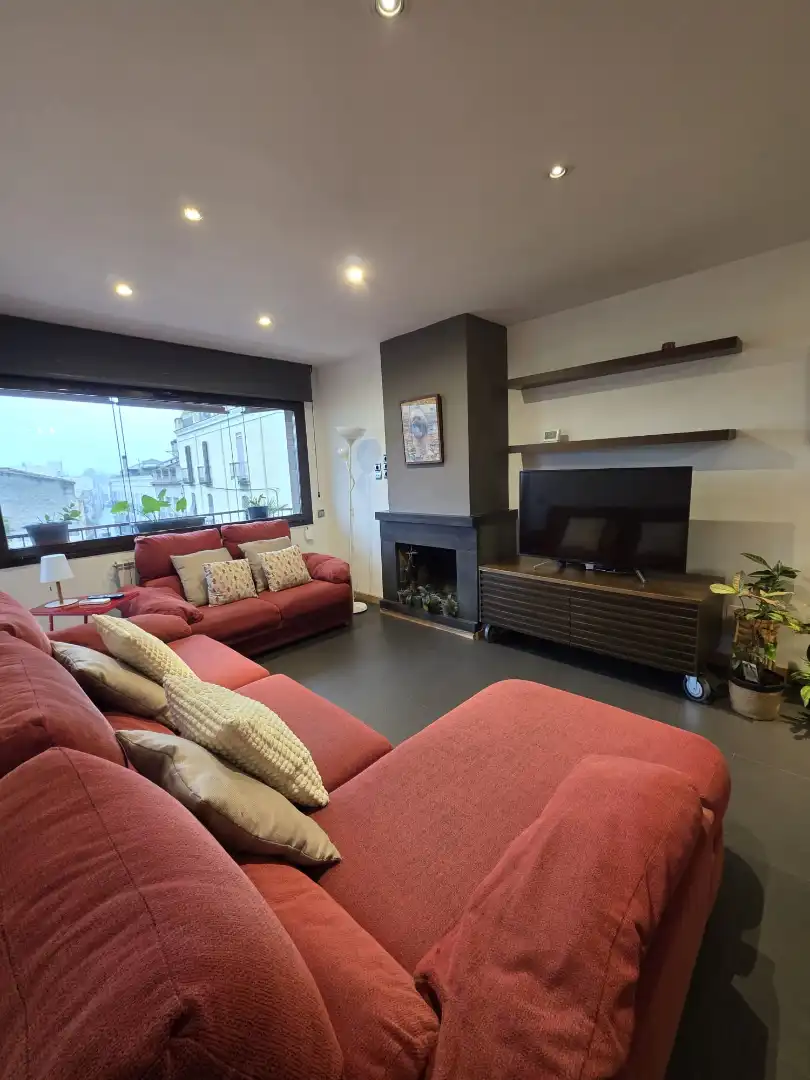 Sala de estar de Piso en venta en Banyoles, Girona