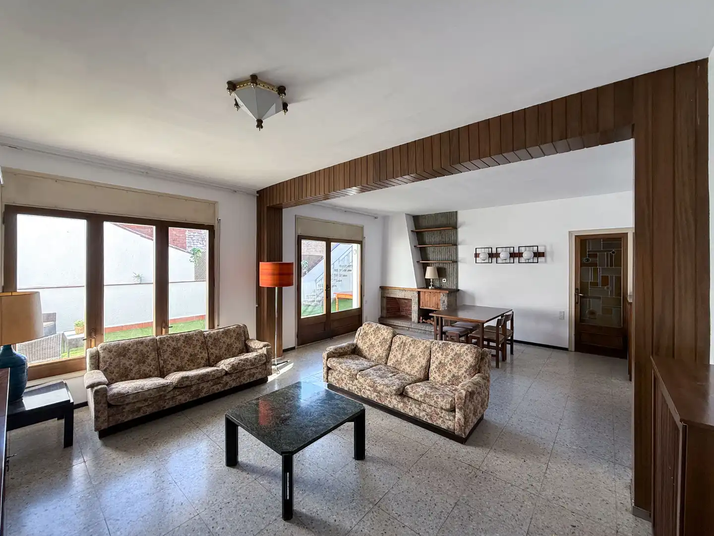Sala de estar de Casa o chalet en venta en Sabadell con Calefacción, Terraza y Trastero