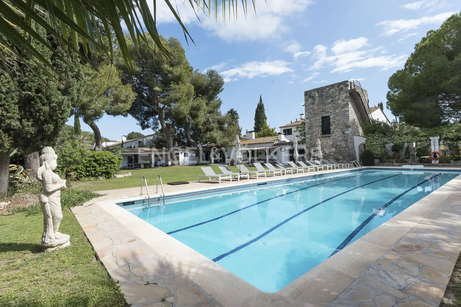 Swimming pool of Buildings for sale in Sant Pere de Ribes