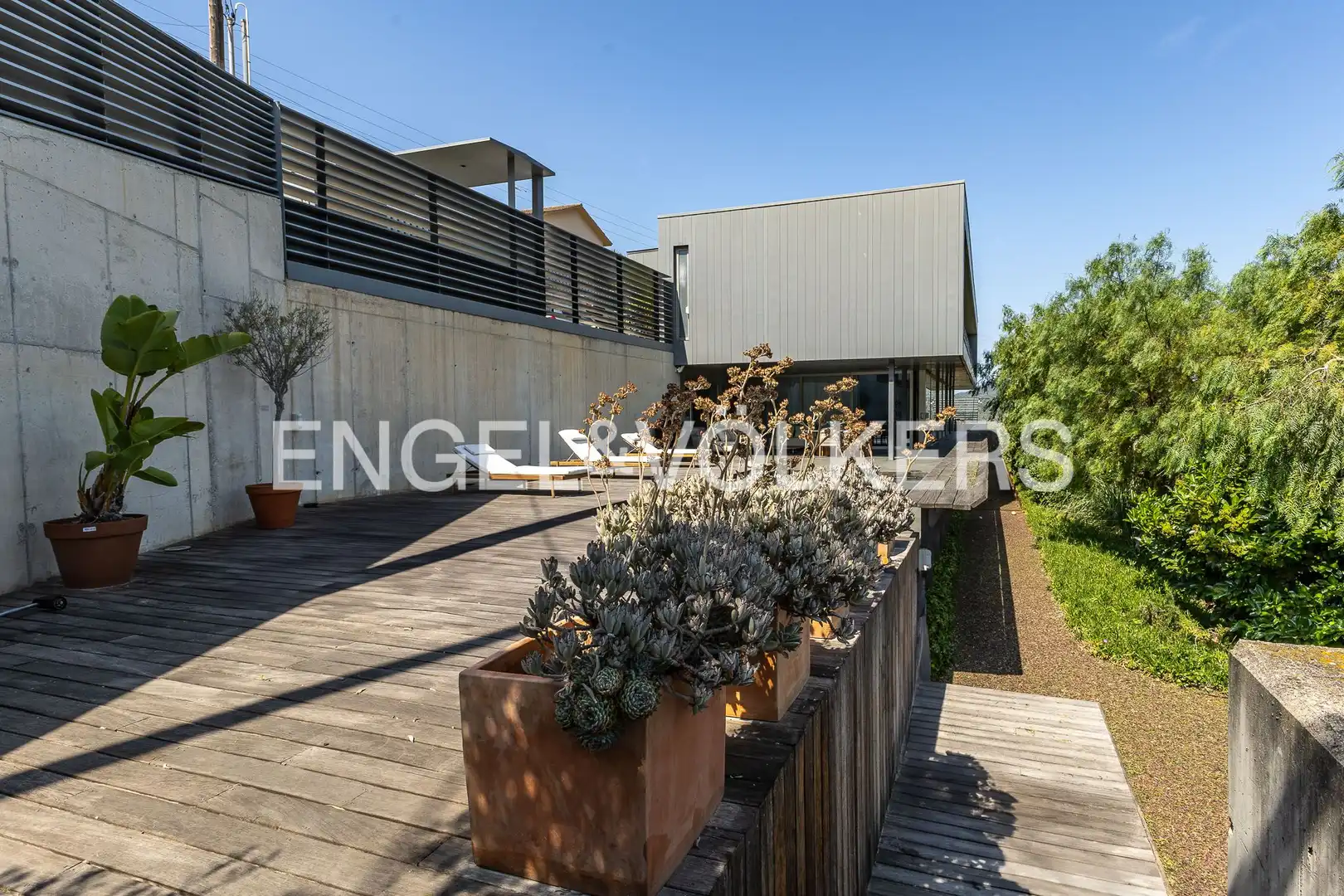 Terraza de Casa o chalet de alquiler en Alella con Aire acondicionado, Calefacción y Jardín privado