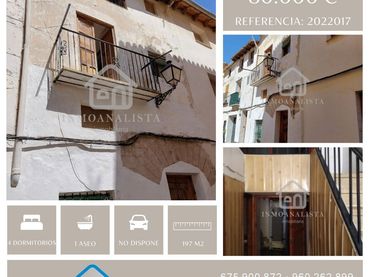 Maison avec balcon à vendre à Calle Santa Maria