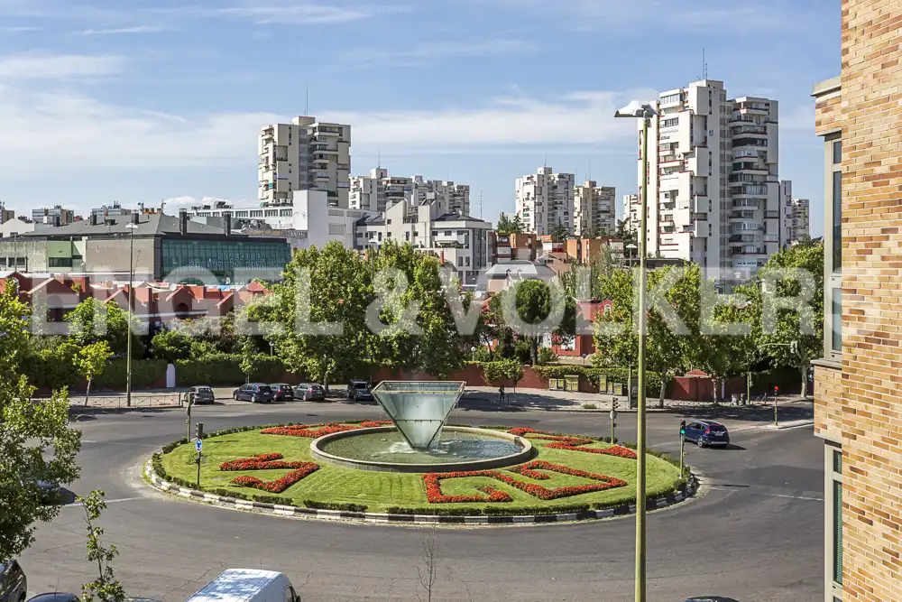 Exterior view of Houses for rent in Madrid  with Air Conditioner, Heating and Private garden