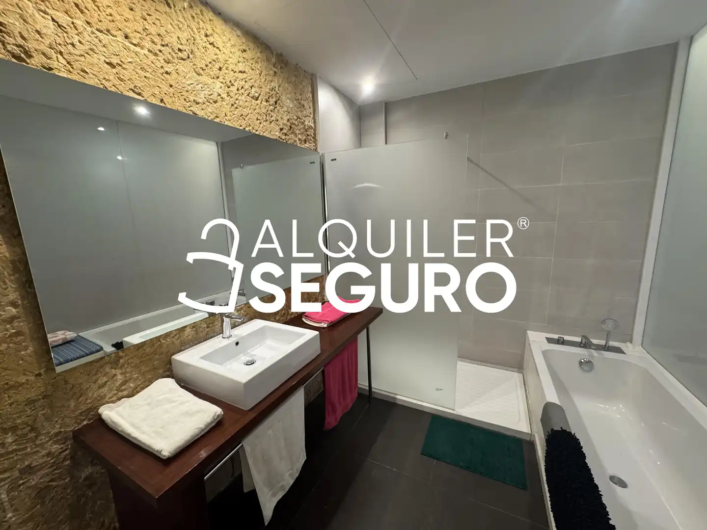 Badezimmer von Wohnung zur Miete in  Palma de Mallorca