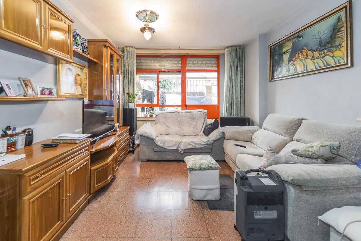 Living room of Duplexes for sale in Madrid  with Heating, Private garden and Terrace