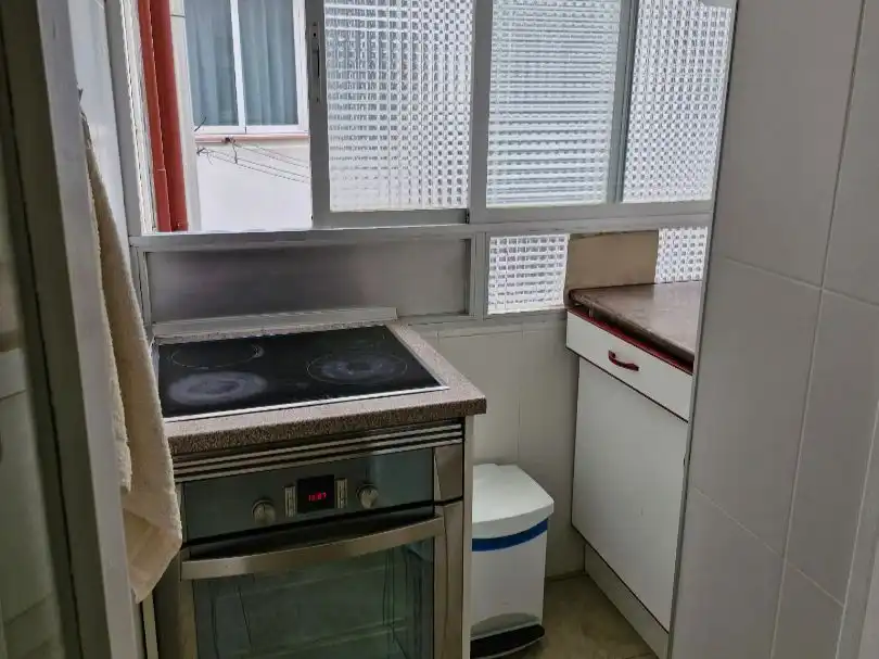 Cocina de Piso en venta en  Madrid Capital con Terraza y Balcón