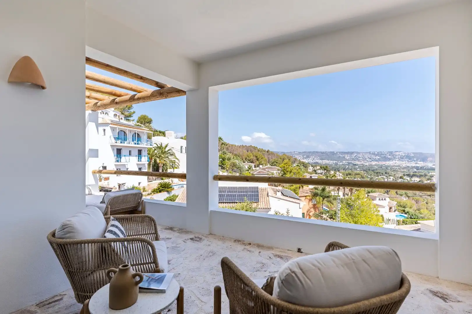 Terrace of Houses for sale in Jávea / Xàbia  with Air Conditioner, Heating and Private garden