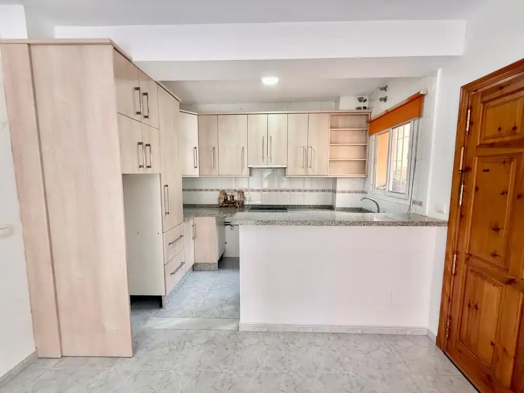 Kitchen of Flat for sale in Nerja  with Terrace, Swimming Pool and Balcony