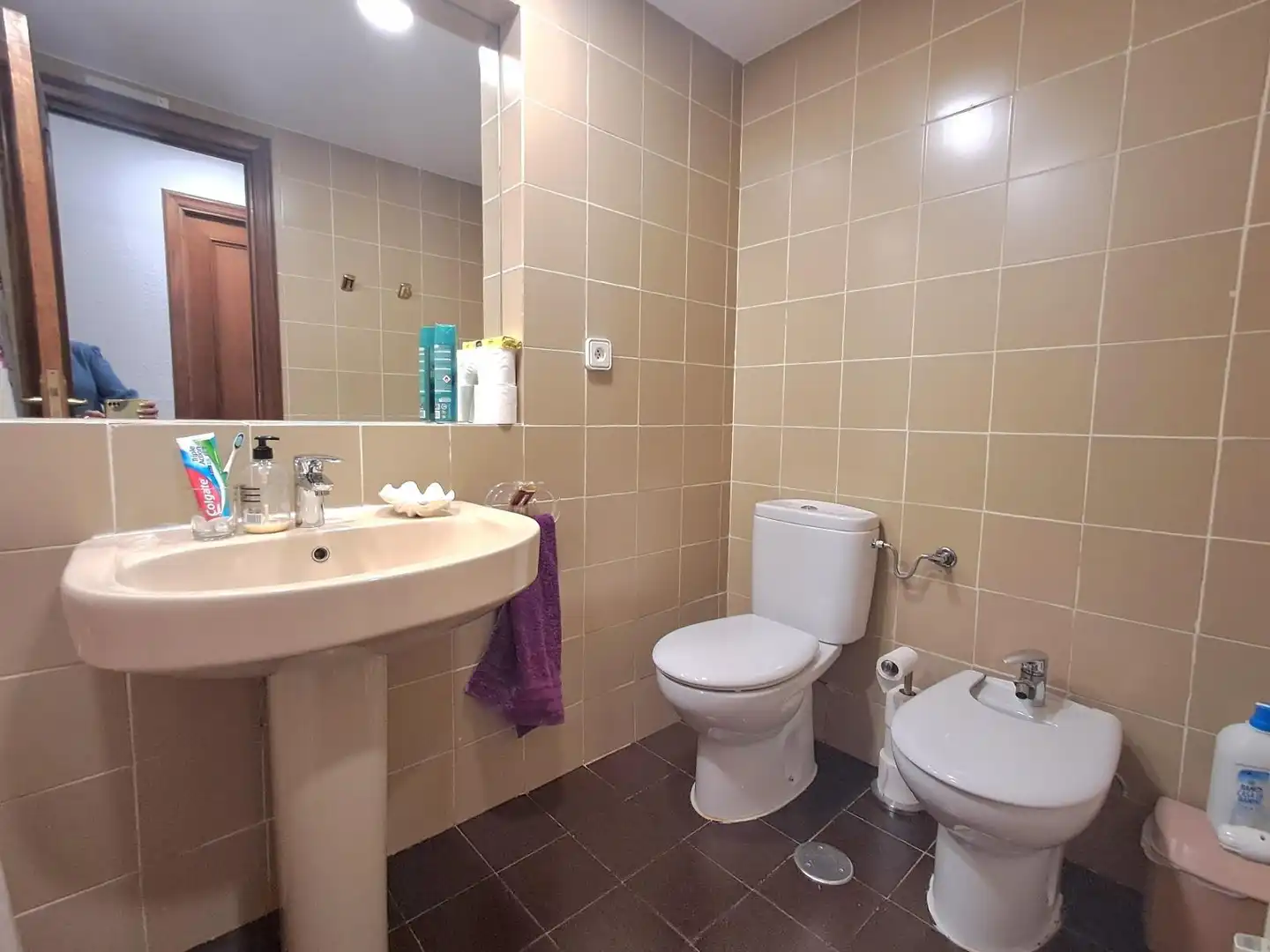 Bathroom of Flat for sale in Madrid  with Air Conditioner, Heating and Private garden