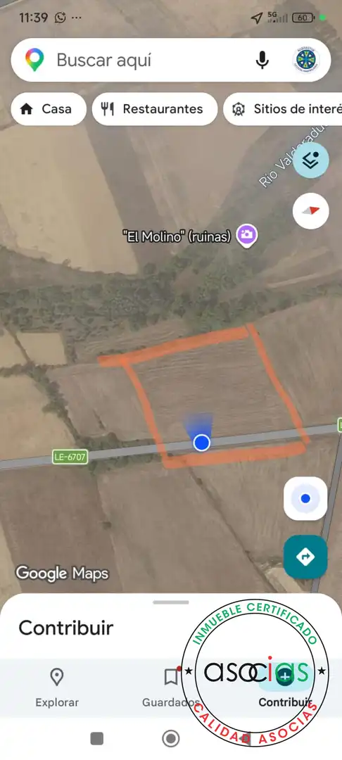 Terreno en venta en Villazanzo de Valderaduey