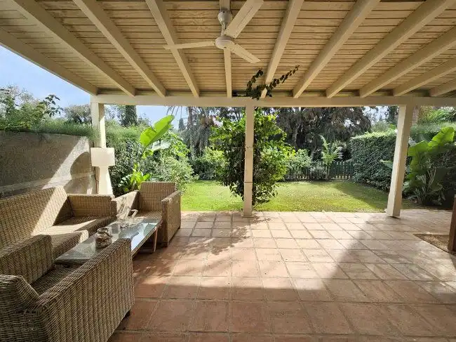 Terrace of Detached homes for rent in Sotogrande  with Air Conditioner, Private garden and Terrace