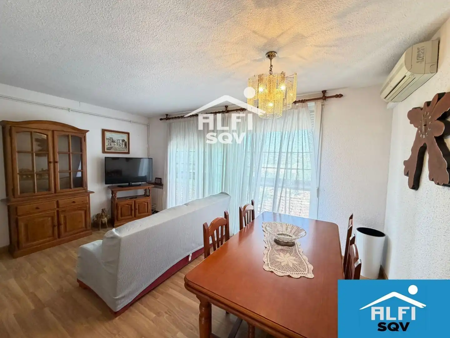 Sala de estar de Piso en venta en Sant Quirze del Vallès con Aire acondicionado y Terraza