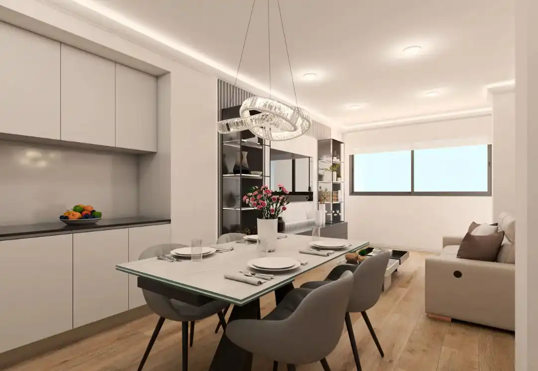 Comedor de Piso en venta en Castellón de la Plana / Castelló de la Plana con Terraza, Amueblado y Horno