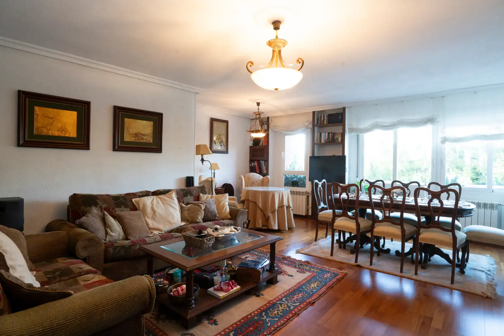 Wohnzimmer von Wohnung zum Verkauf in Jaén mit Klimaanlage, Heizung und Privatgarten