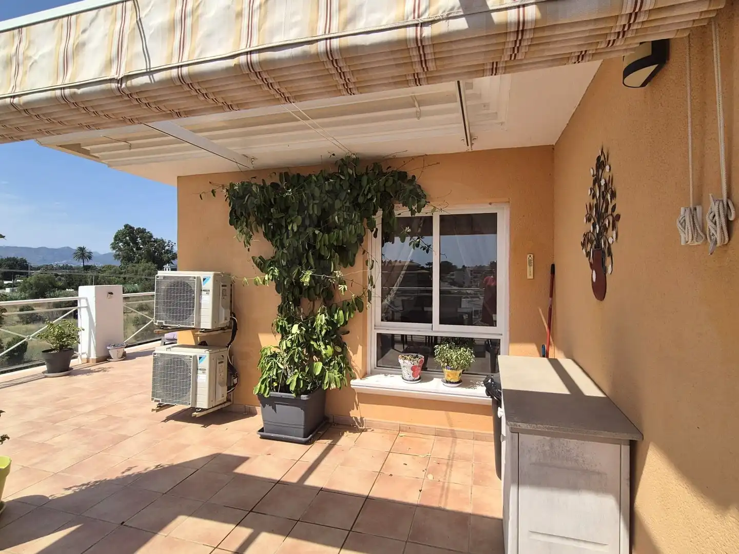 Terrace of Flat for sale in Dénia  with Air Conditioner, Heating and Terrace