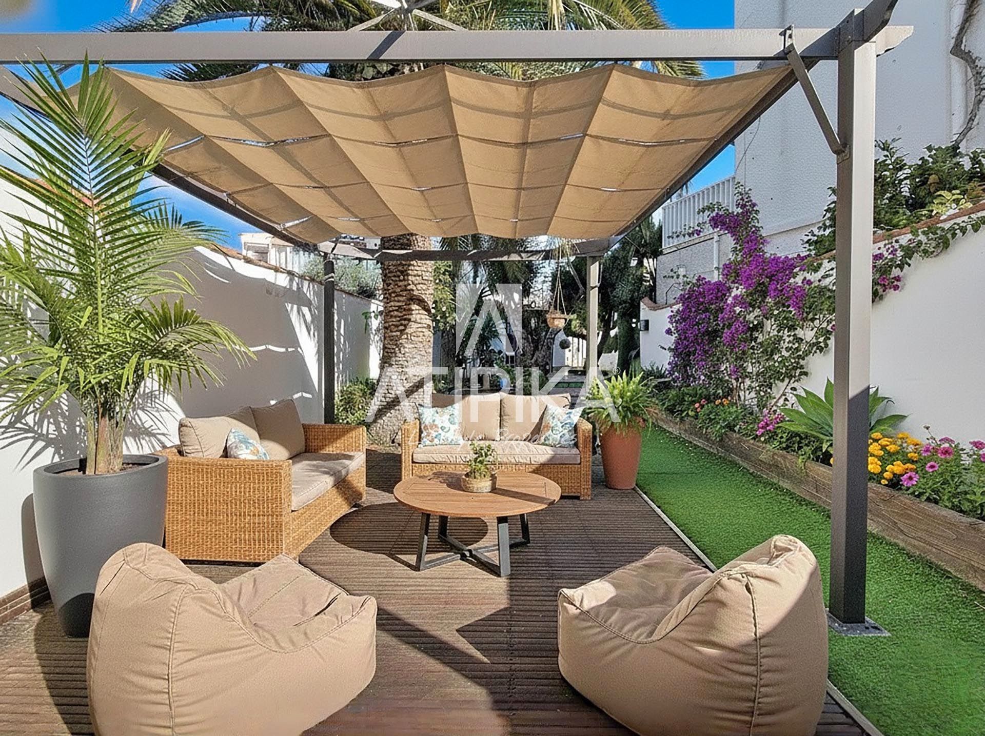 Terrace of Houses for sale in Sant Pere de Ribes  with Heating, Parquet flooring and Terrace