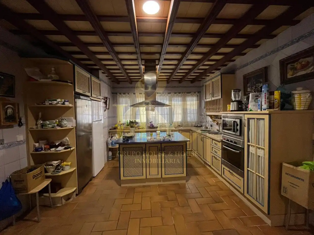 Kitchen of Houses for sale in Sanlúcar de Barrameda  with Air Conditioner, Private garden and Terrace